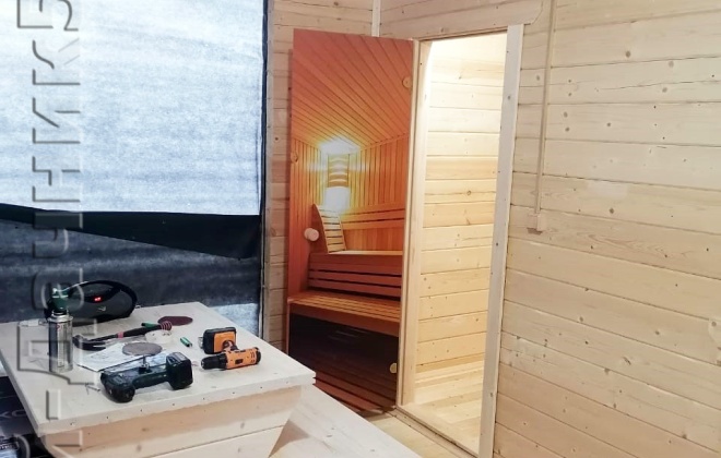 4 Брусовая баня 4×5, 20 м², Московская область, городской округ Красногорск, Деревня Бузланово (3)